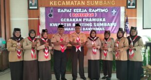 Gerakan Pramuka Kwarran Sumbang Gelar Rapat Kerja Ranting 2025 di Aula Satria Panumbang