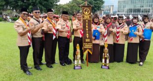 Pramuka Sumbang Berjaya! 4 Kejuaraan dan Lencana Darma Bakti Warnai Hari Pramuka 2025