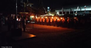 Mabiran Sumbang Hadiri Malam Ulang Janji Pramuka, Perkuat Sinergi Pembinaan Generasi Muda